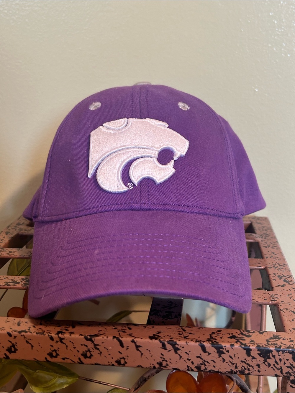Kansas State Wildcats Hat Cap Men’s Purple College Football Big 12 K-Stare